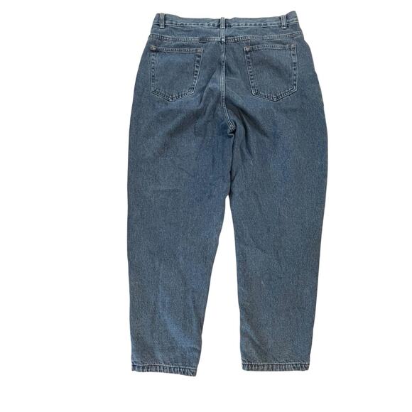 VTG. 90s Burry Lane Jeans‎ Womens 16 Plaid Flannel Lined High Rise Outdoors Camp - Picture 3 of 9